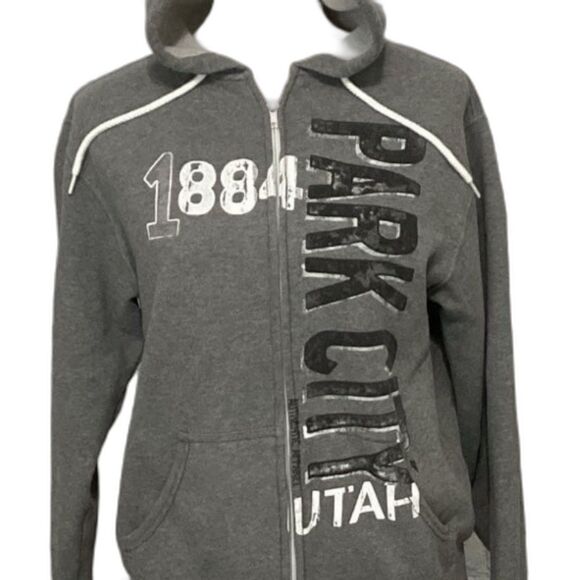 Independent Trading Co. women’s Hooded Sweatshirt. Color Gray Size Medium - Picture 3 of 8